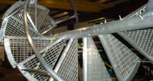 Escada Caracol de Aluminio