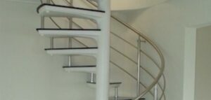 escada caracol de conreto