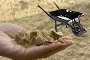 1 Metro de Areia tem Quantos Carrinhos de mão