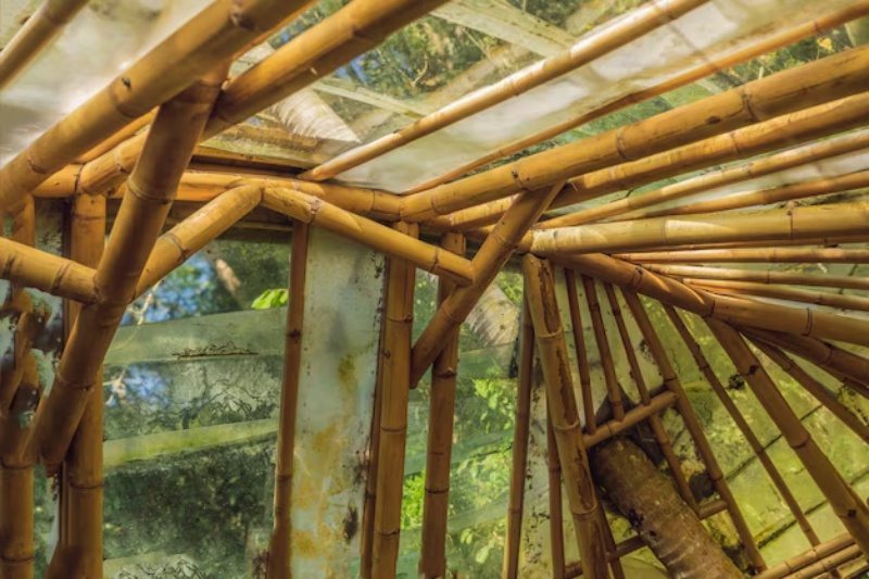 Construção em Bambu - Sustentabilidade e Beleza Oriental